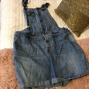 Forever 21 Overall Shorts